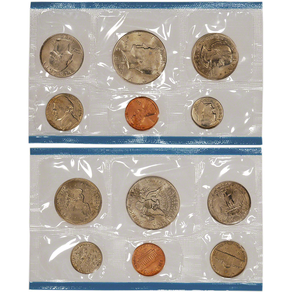 1980 US Mint Uncirculated Coin Set