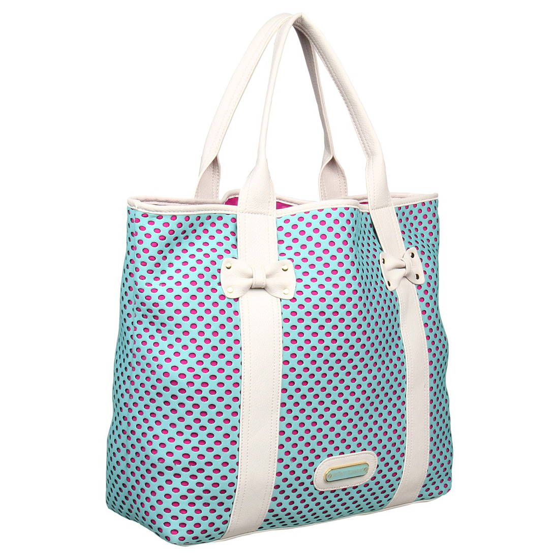 Betsey Johnson Mint Scuba Gal Tote