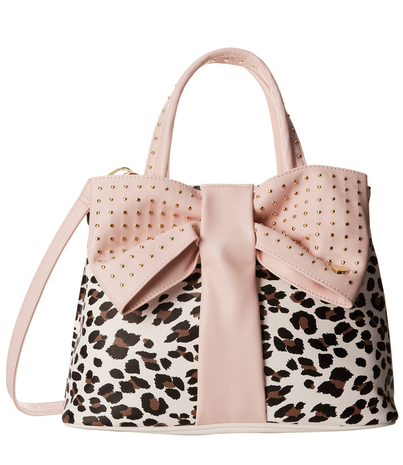 Betsey Johnson Bow Tie Shopper Tote Bag - Leopard | eBay