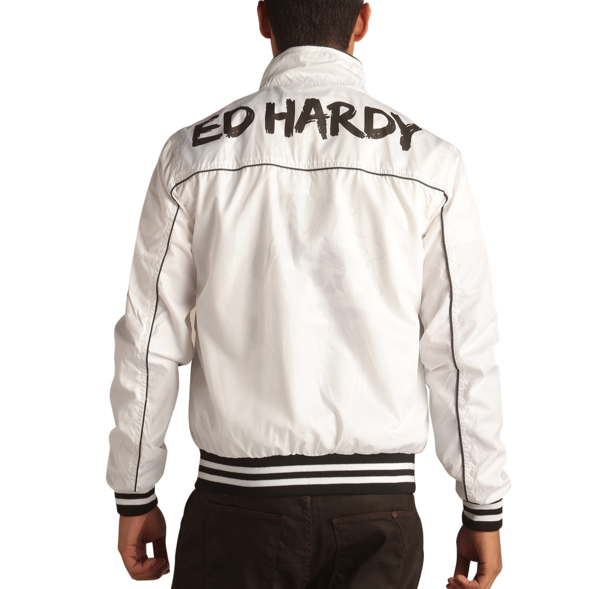 Ed Hardy White Mens Windbreaker Jacket | eBay